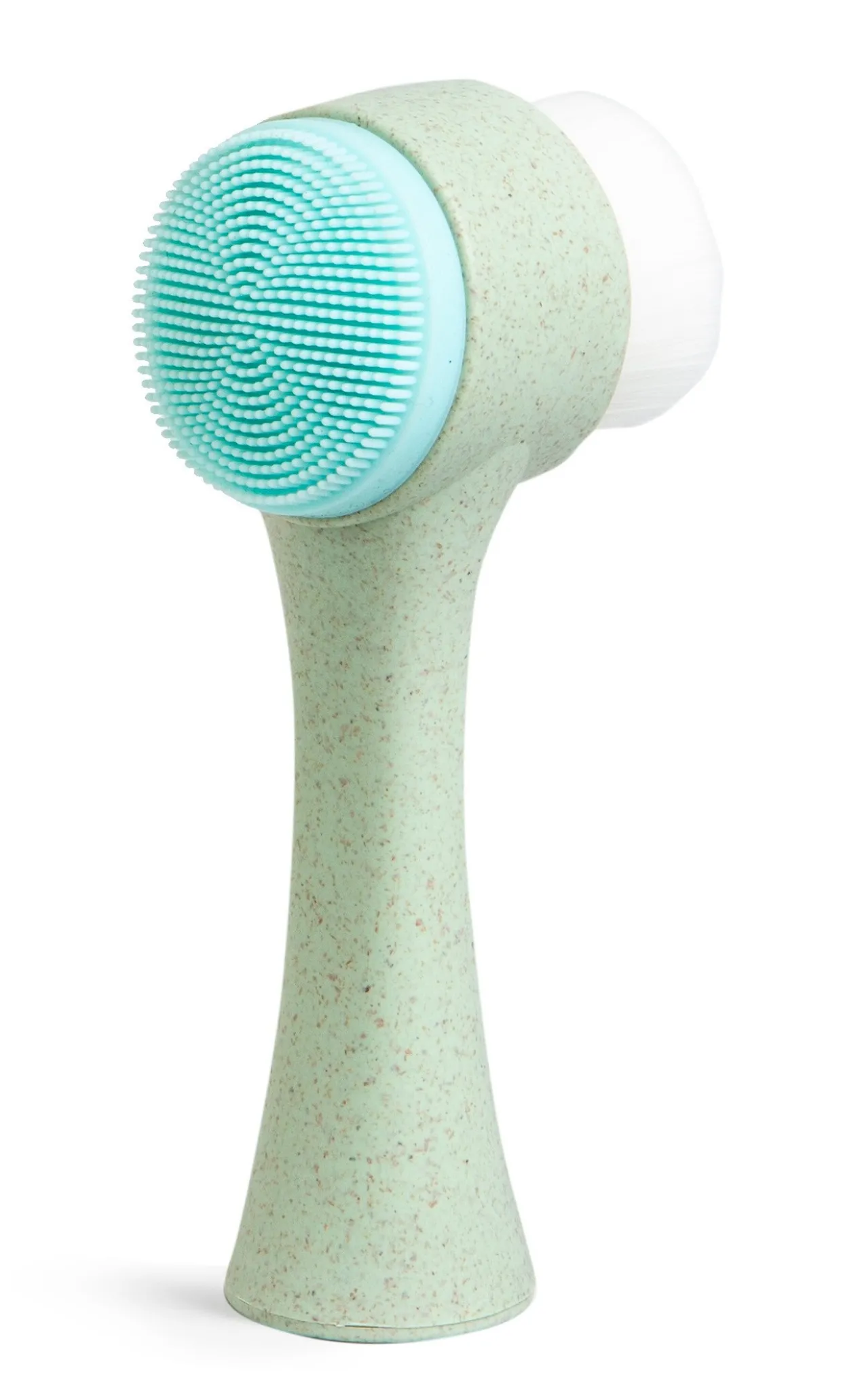 Escova Facial 2 em 1 de Fibras Naturais