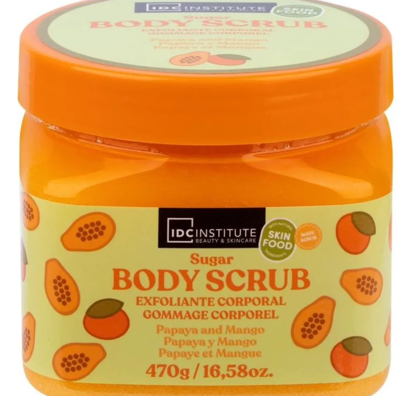 Esfoliante Corporal de Papaia e Manga