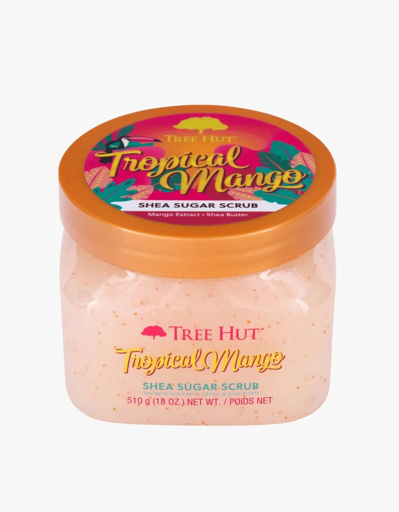 Esfoliante de Açúcar de Karité Manga Tropical