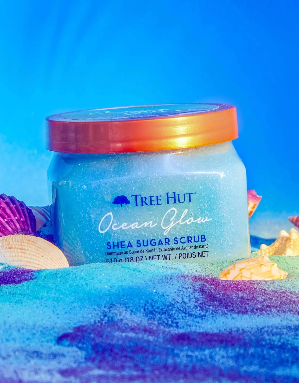 Esfoliante de Açúcar de Karité Ocean Glow