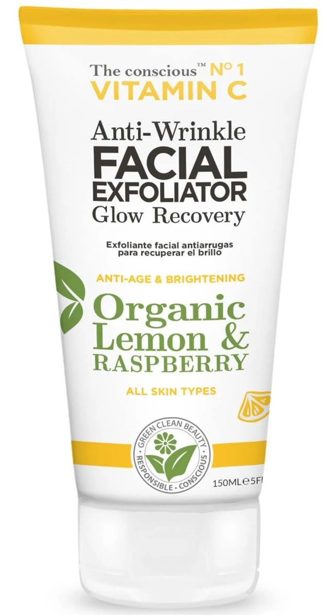 Esfoliante Facial Antirrugas com Vitamina C