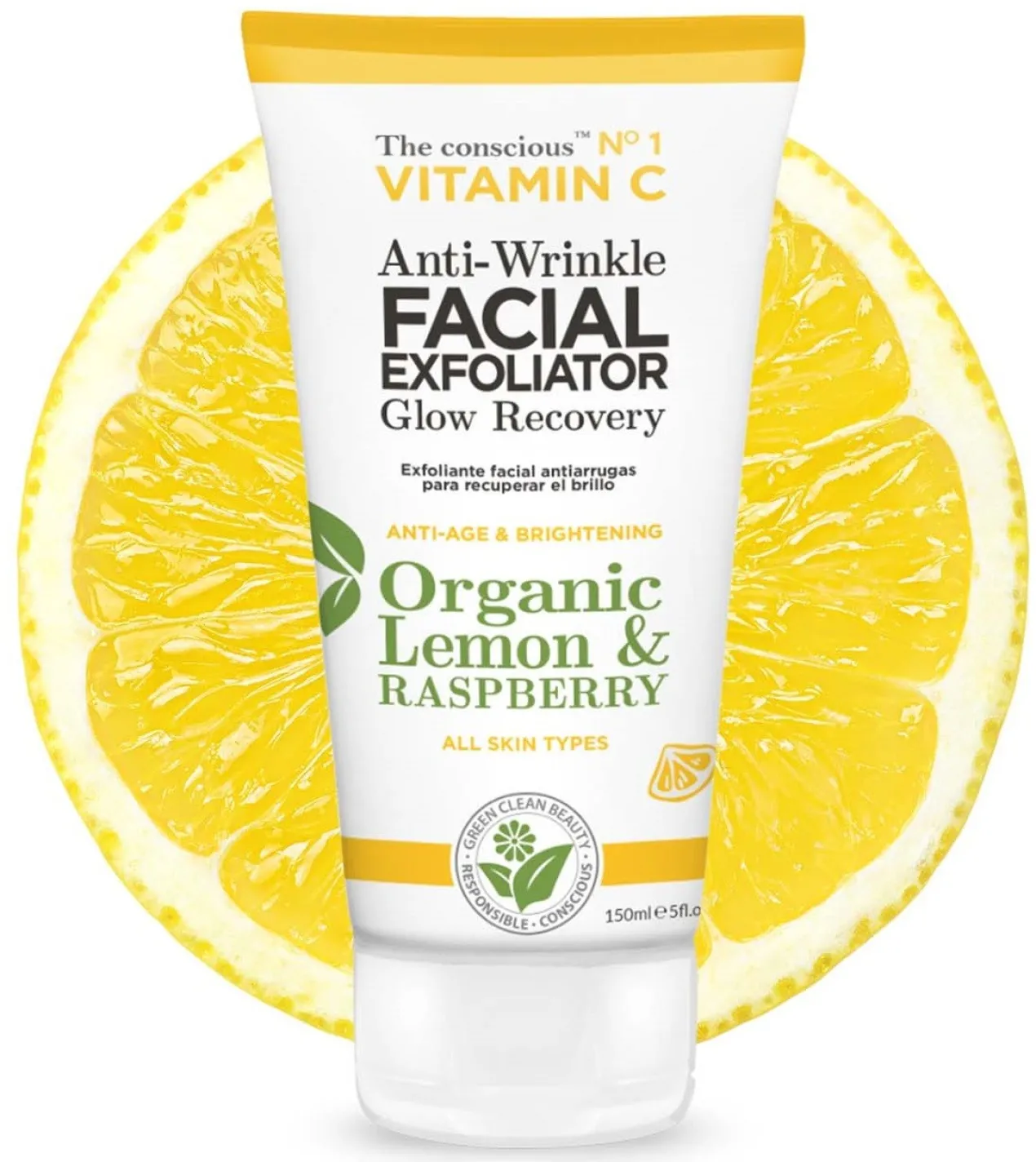Esfoliante Facial Antirrugas com Vitamina C