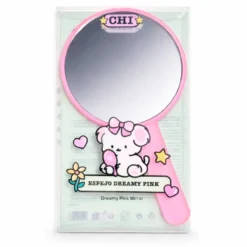Espelho com Cabo Dreamy Pink