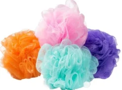 Esponja de Duche Esfoliante de Nylon