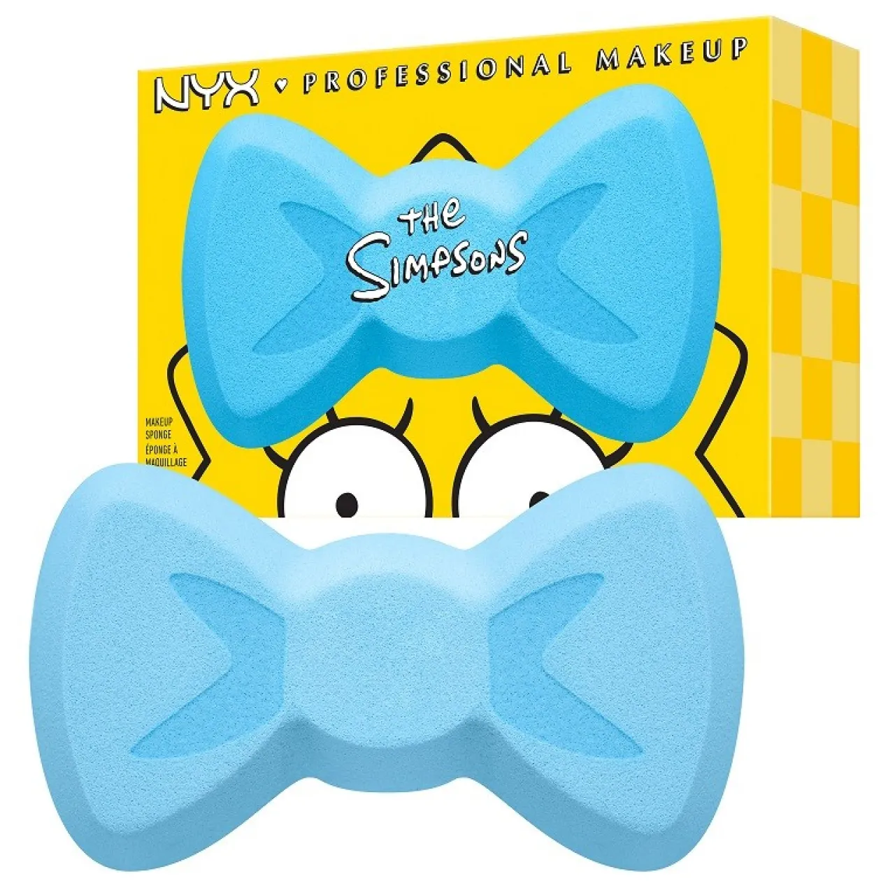 Esponja De Maquilhagem Maggie Simpson Bow Ultra Suave