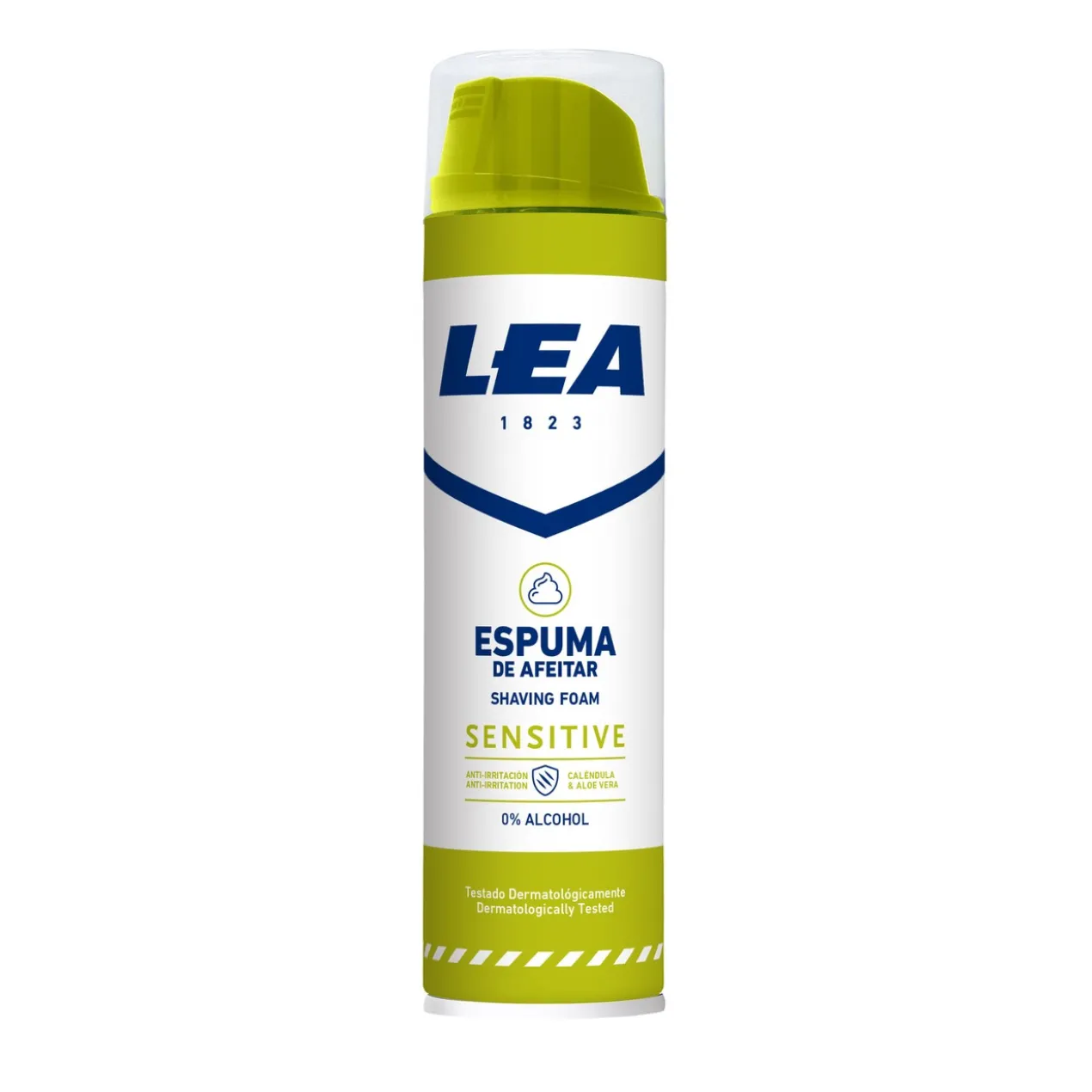 Espuma de Barbear Sensitive 0% Álcool