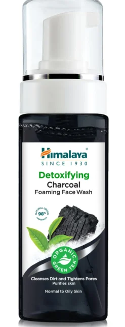 Espuma de Limpeza Facial Detox de Carvão