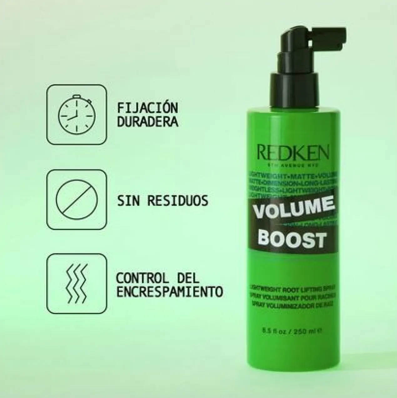 Espuma Fixadora Volume Boost