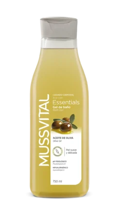Essentials Gel de Banho com Óleo de Azeite