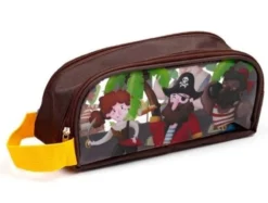 Estojo Adoramals Transparente Piratas Jolly