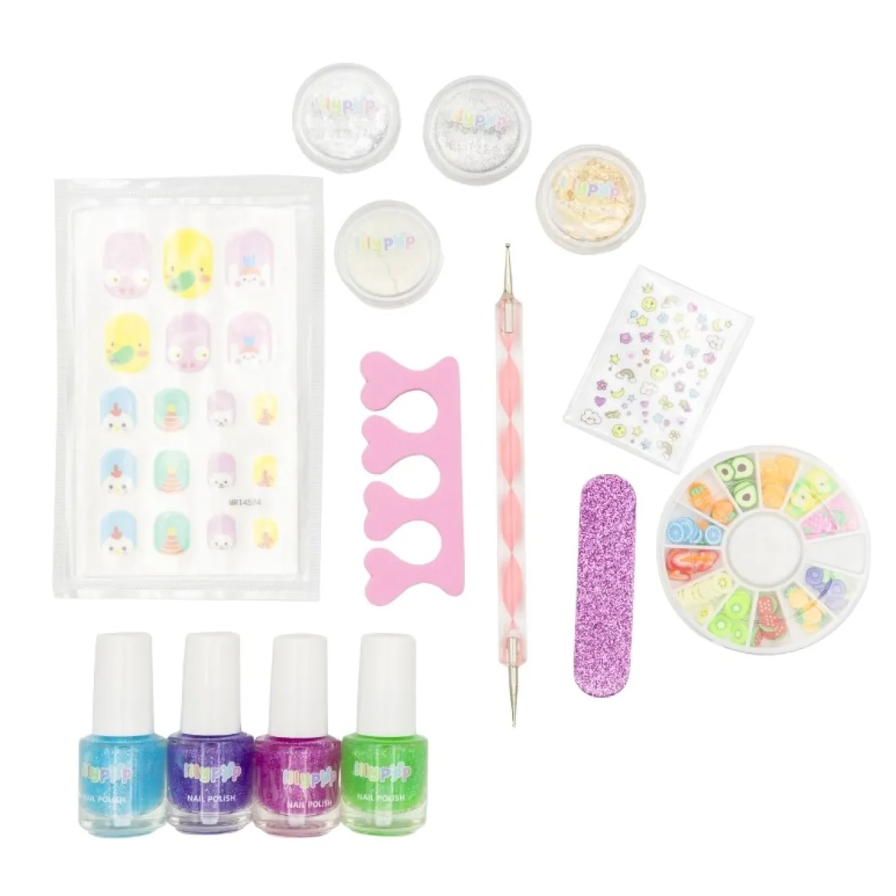 Estojo de Maquilhagem de Festa "Sweet Nails"