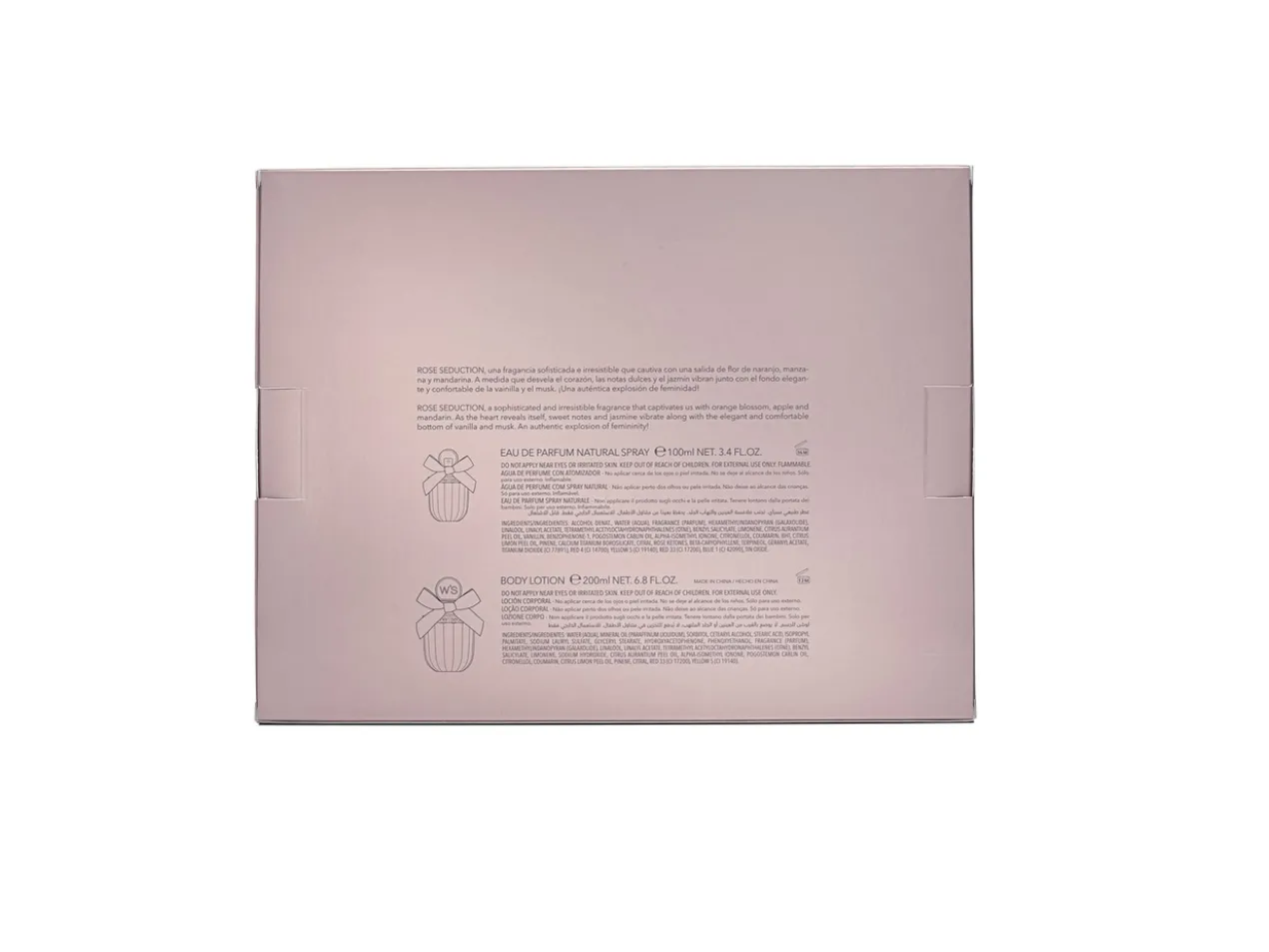 Estojo de Presente Rose Seduction Eau de Parfum