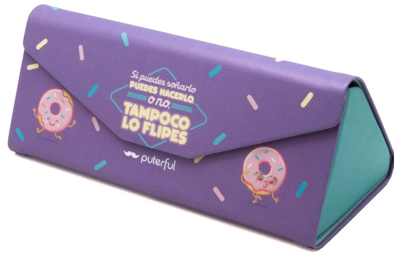Estojo para óculos dobrável
