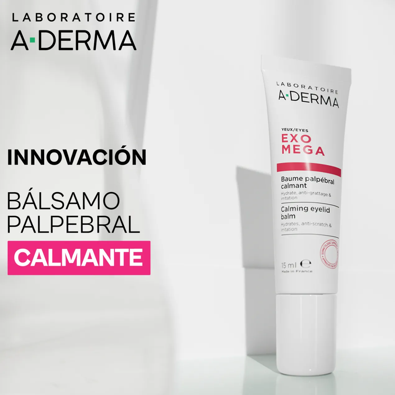 Exomega Bálsamo calmante para pálpebras
