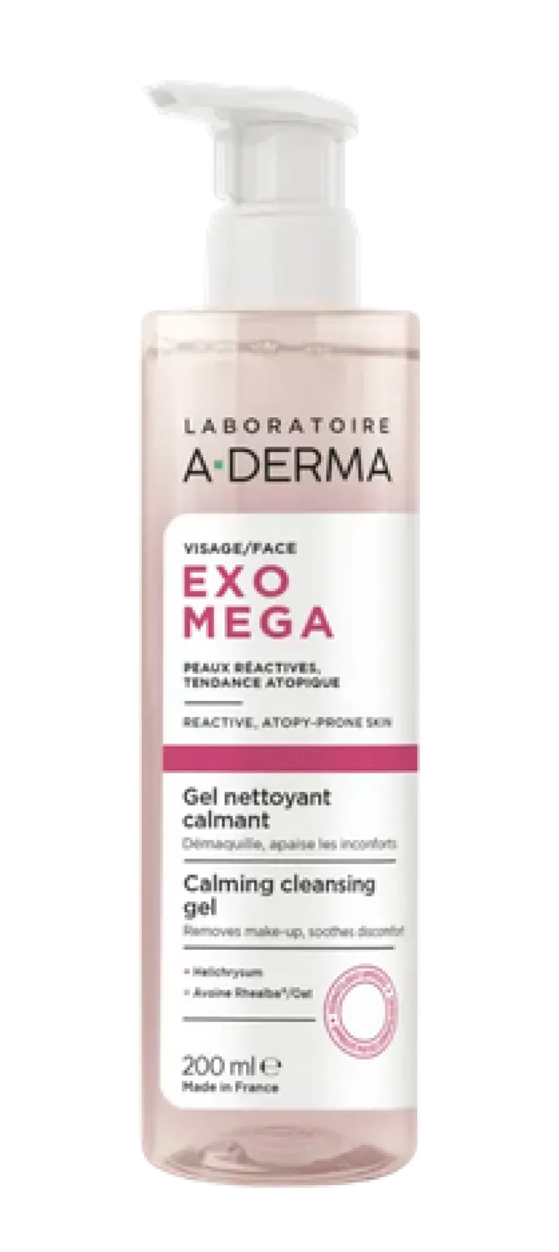 Exomega Gel de Limpeza Calmante