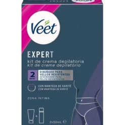 Expert Kit de Creme Depilatório Zona Íntima