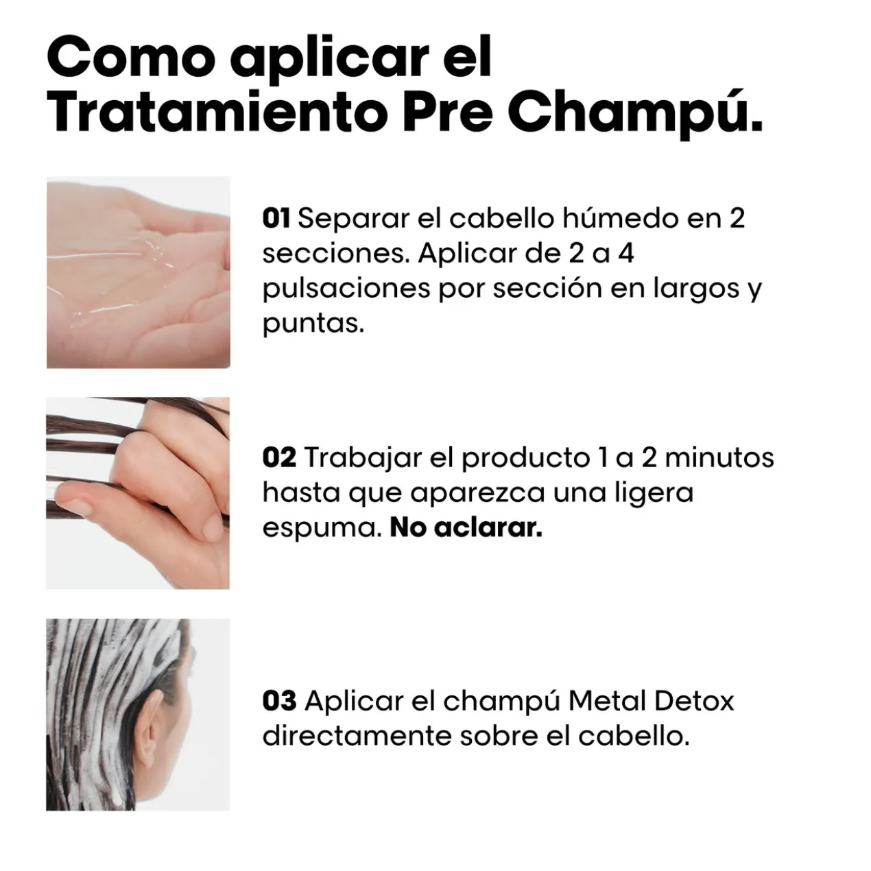 Expert Metal Detox Tratamento Pré-shampoo