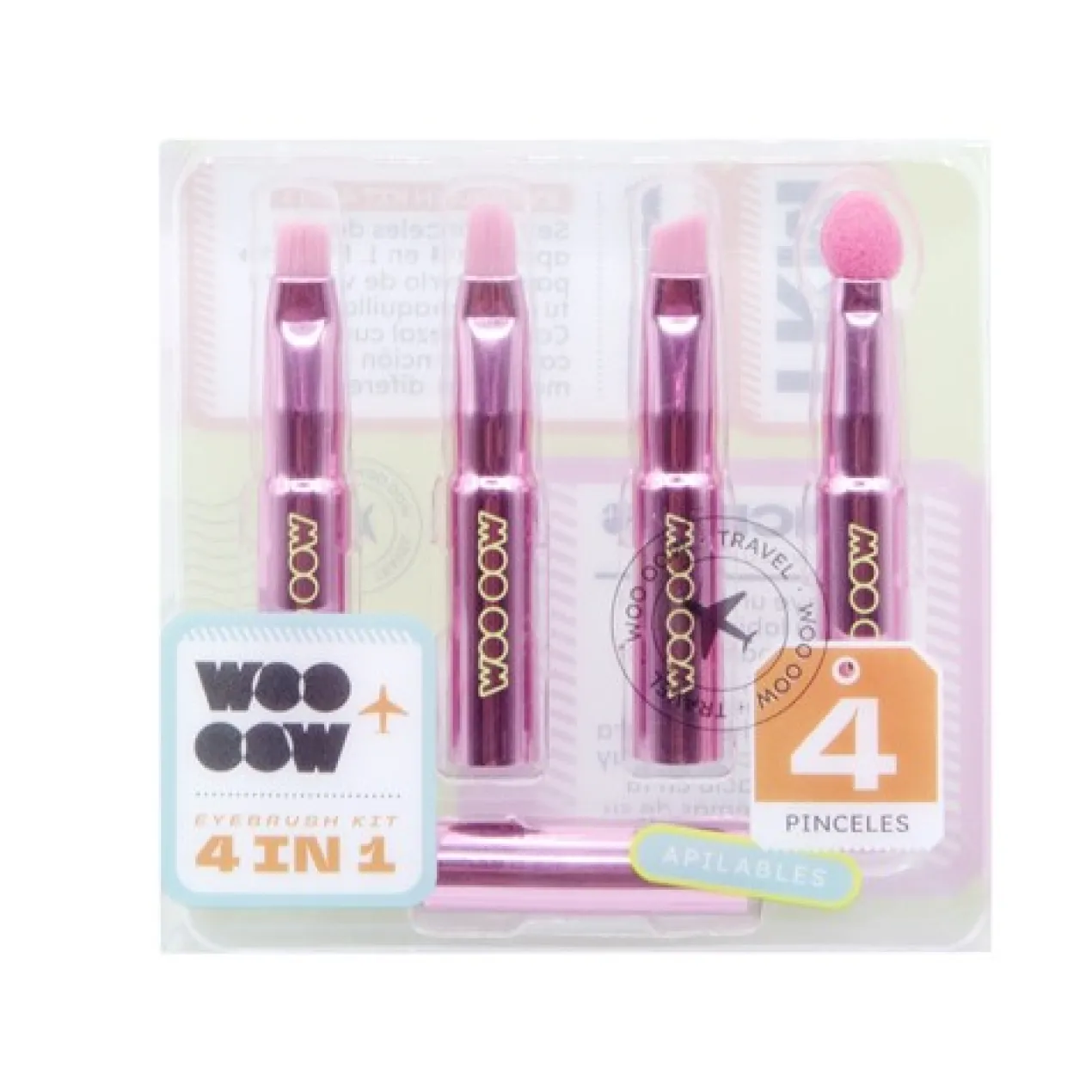 Eyebrush Kit de Pincéis 4 em 1