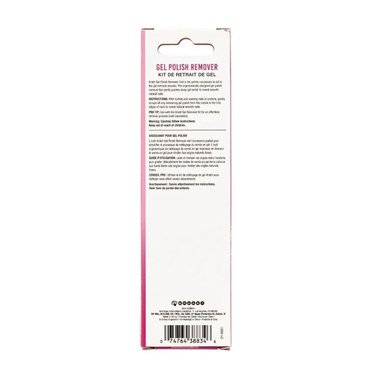 Ferramenta Gel Polish Remover