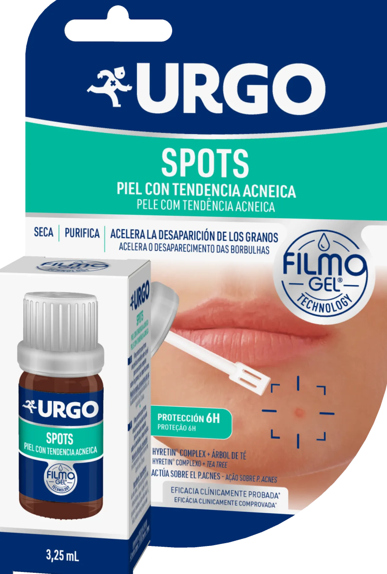 Filmogel Spots Pele com Tendência Acneica
