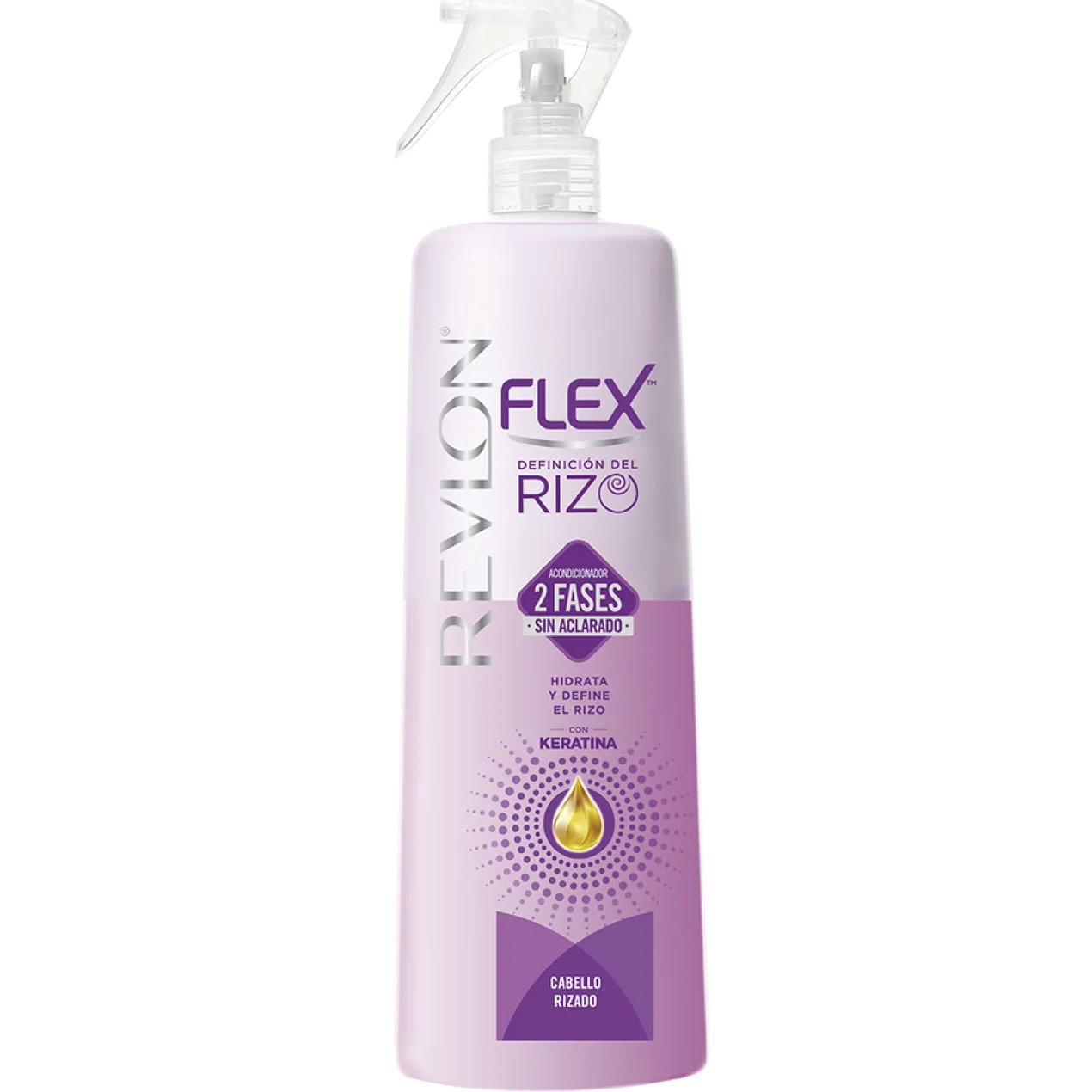 Flex 2-Phase Leave-In Condicionador Definição dos Caracóis