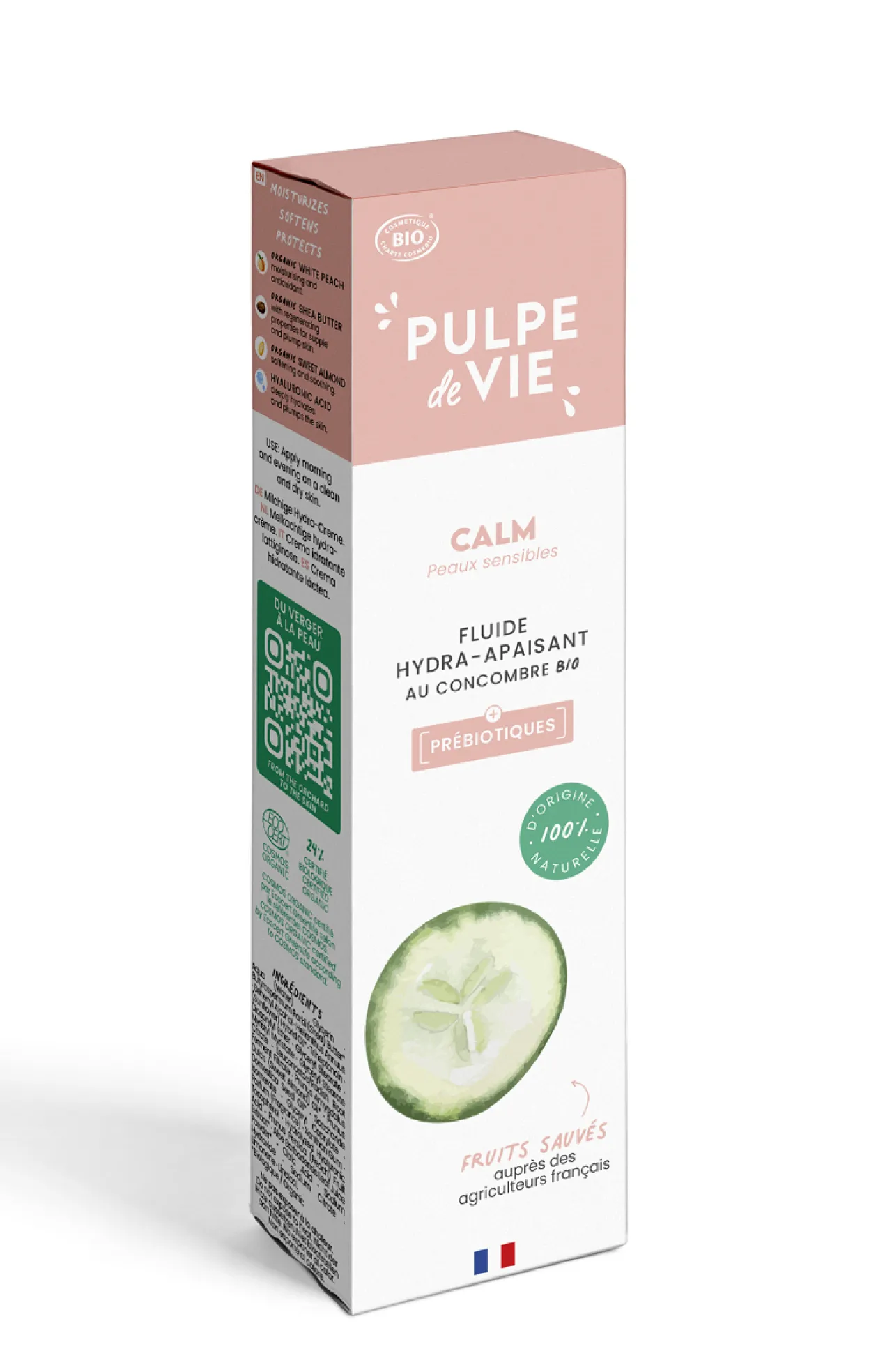 Fluido Hidratante Calmante Rosto Calm