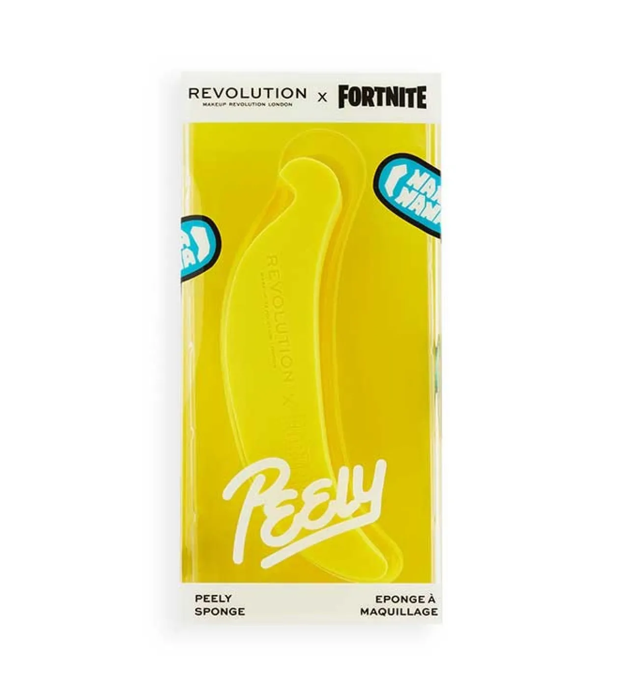 Fortnite Peely Banana Esponja de Maquilhagem