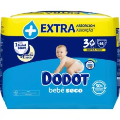Fraldas Bebé Seco T3+ ( 7-11 kg)