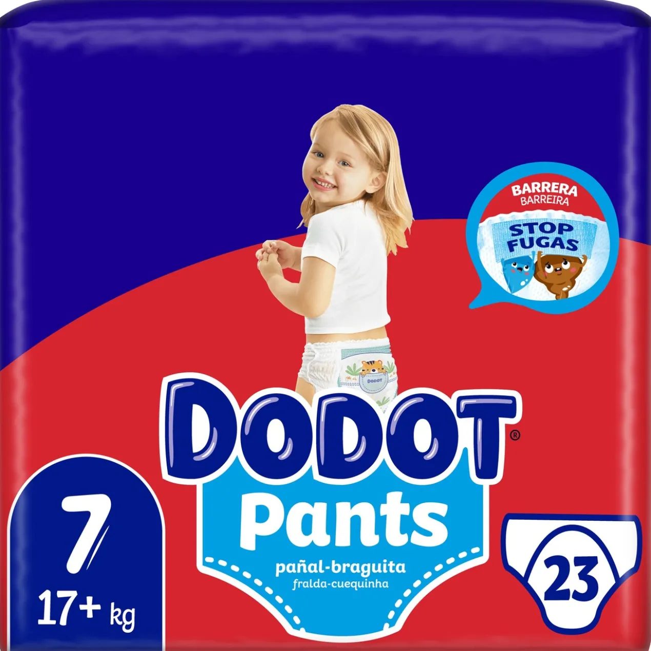Fraldas Cuecas Pants T7 (+17 kg)