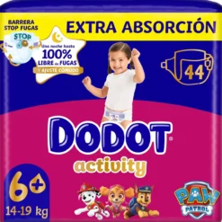 Fraldas Extra Absorção Tamanho 6+ Activity