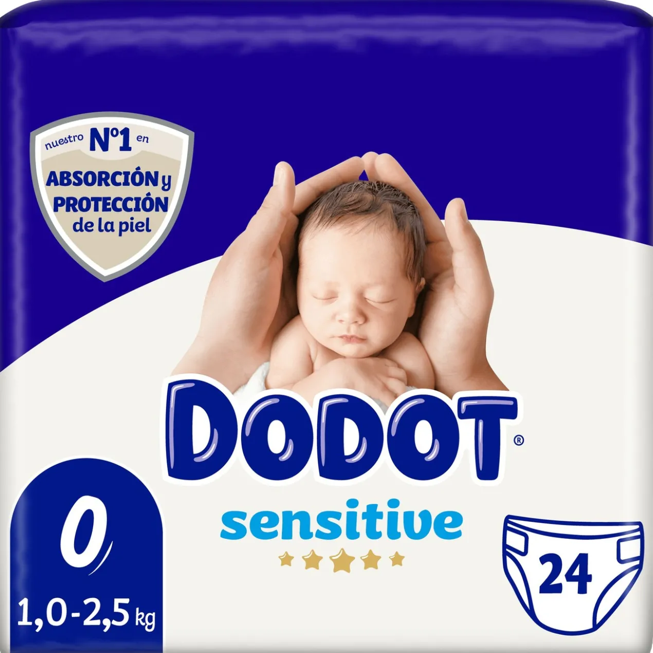 Fraldas Sensitive Recém-Nascido T0
