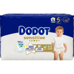 Fraldas Sensitive Tamanho 5 (11-16 kg)