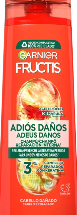 Fructis Champô Adeus Danos