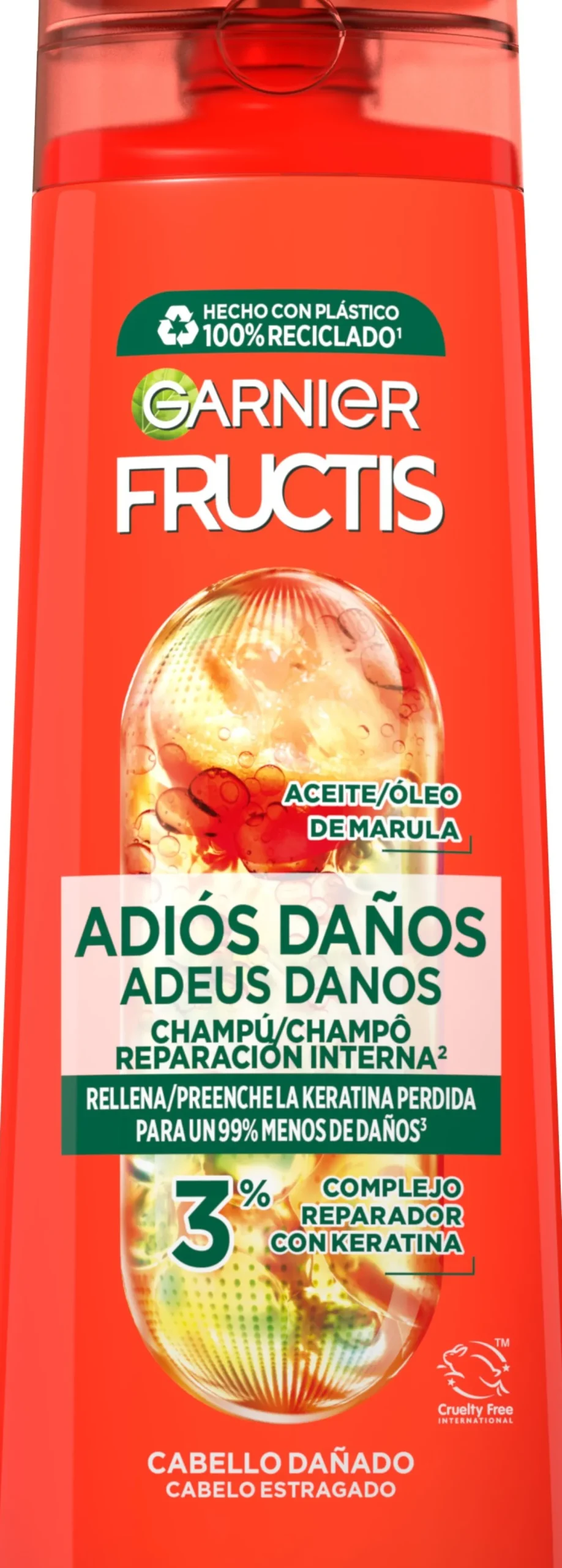 Fructis Champô Adeus Danos