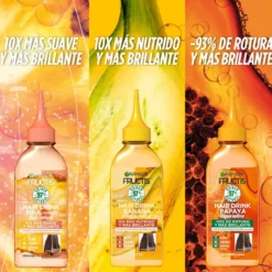 Fructis Hair Drink Tratamento Banana Ultra Nutritivo