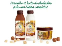 Fructis Hair Food Coco Máscara 3 em 1 Alisadora