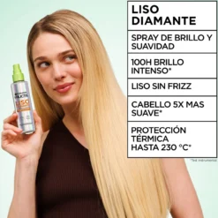 Fructis Liso Diamante Spray de Brilho e Suavidade