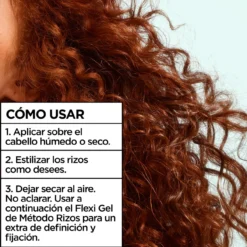 Fructis Método Caracóis Creme de Secagem ao Ar Passo 3