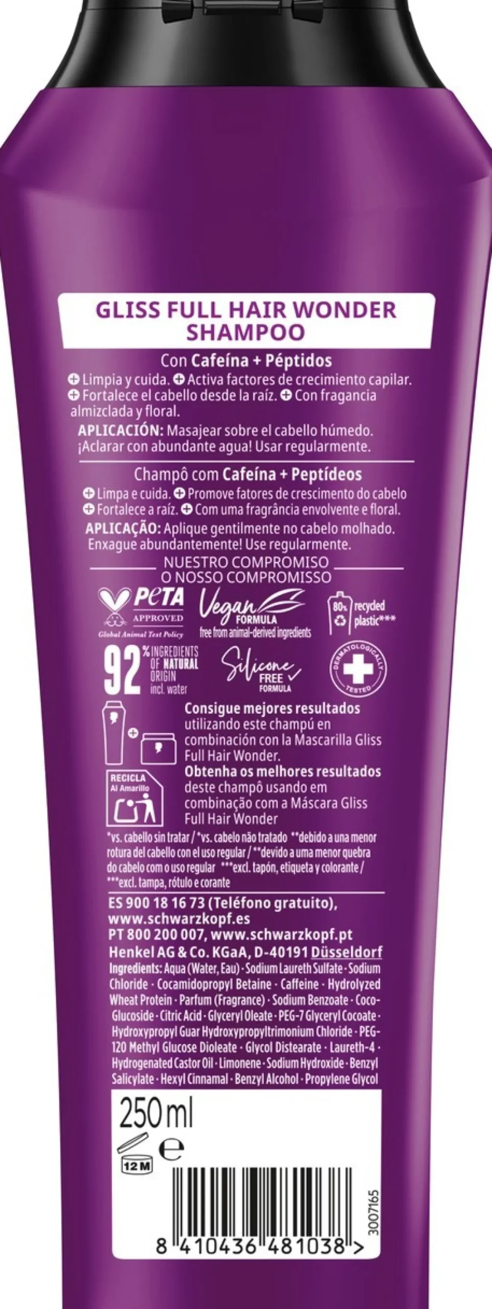 Full Hair Wonder Champô Densificador
