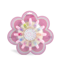 Fun Colorful Flower Set de Unhas