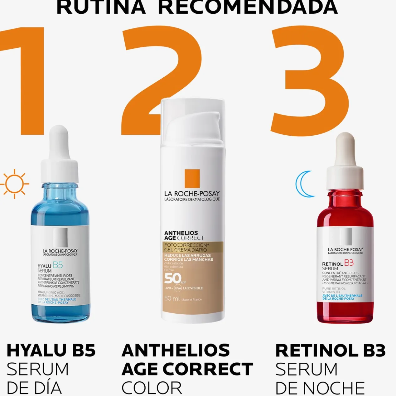 Gel Creme Protetor com Cor Anthelios Age-Correct