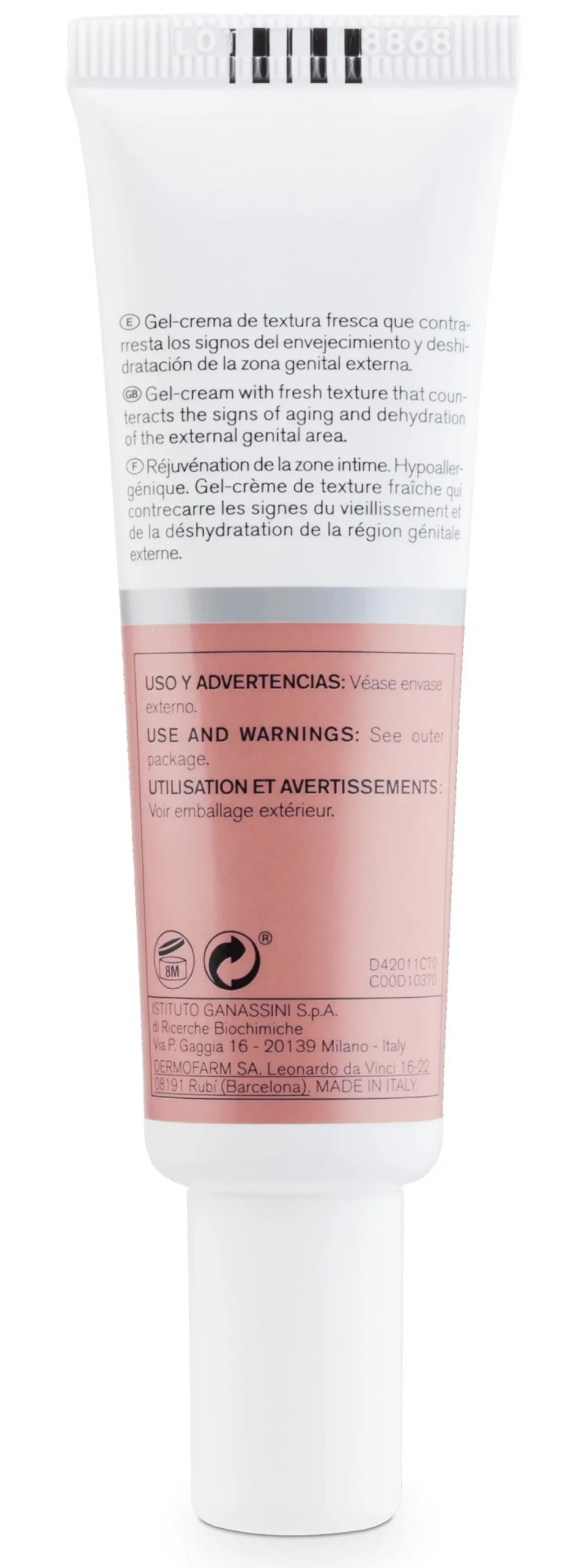 Gel-Creme Rejuvenescimento Zona Íntima