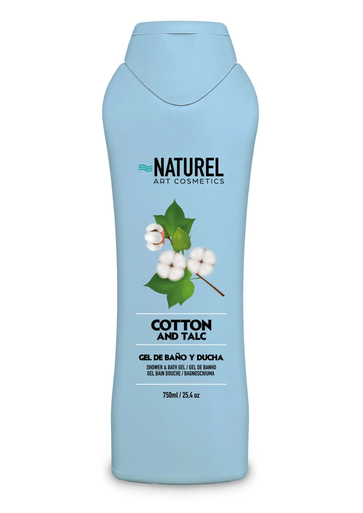 Gel de Banho e Duche Algodão e Talco