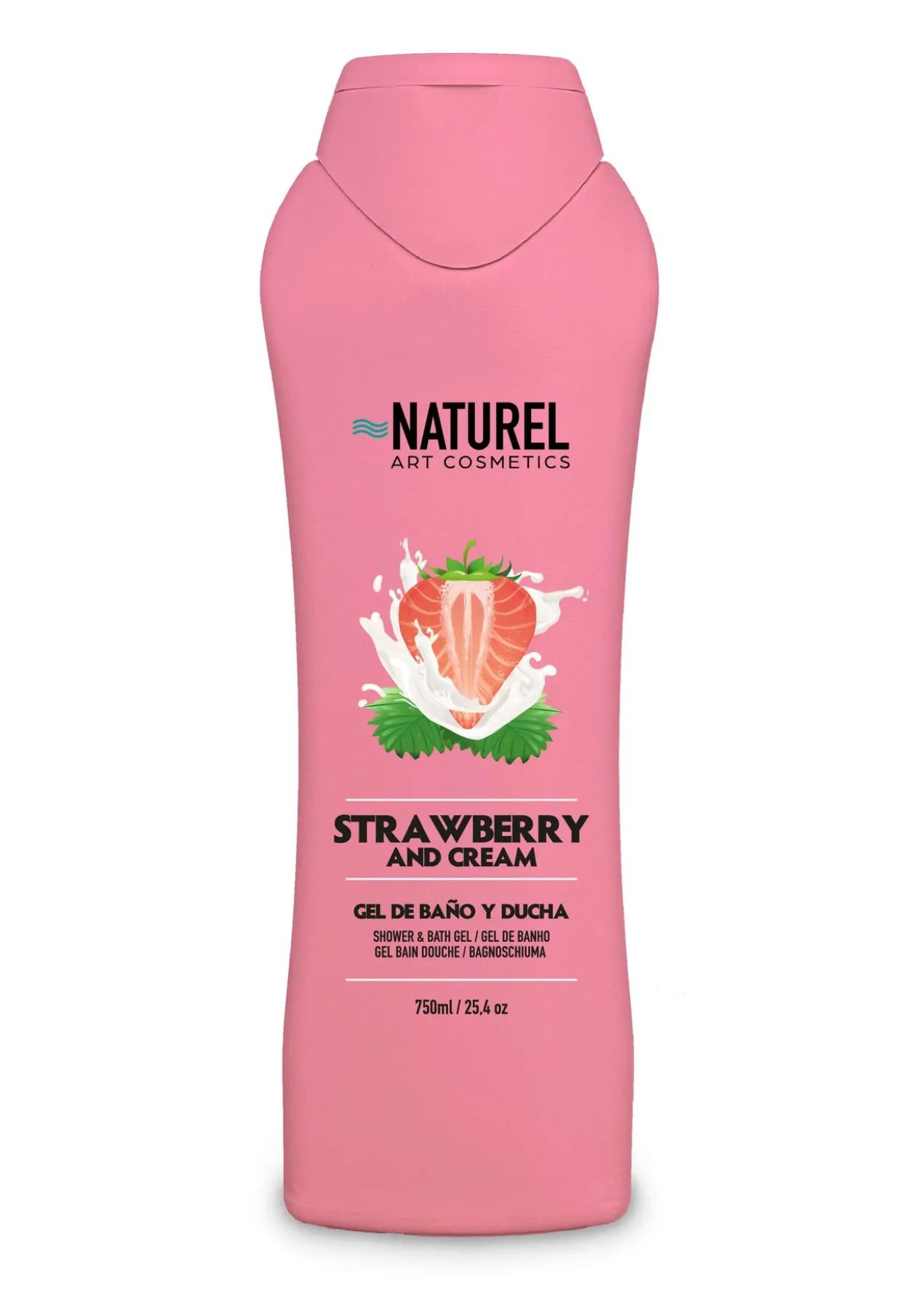 Gel de Banho e Duche Morango e Nata