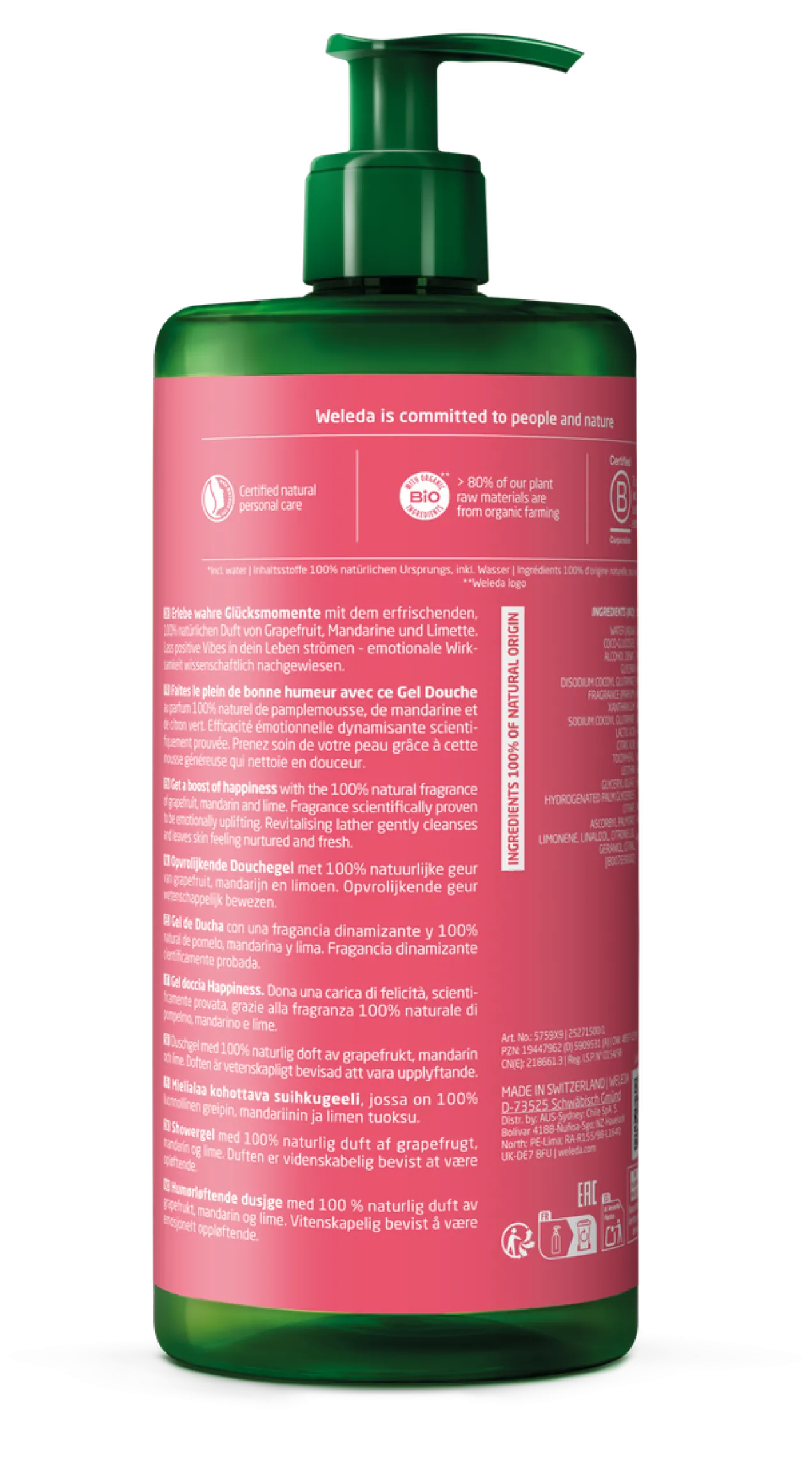 Gel de Banho Toranja
