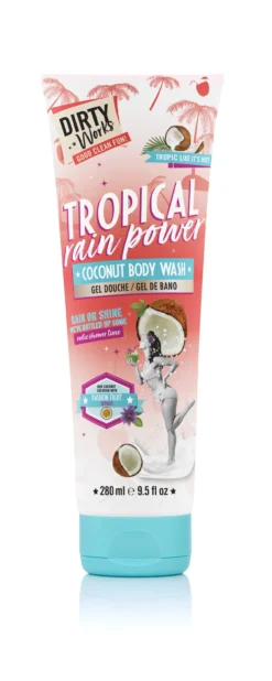 Gel de Banho Tropical Rain Power Coconut