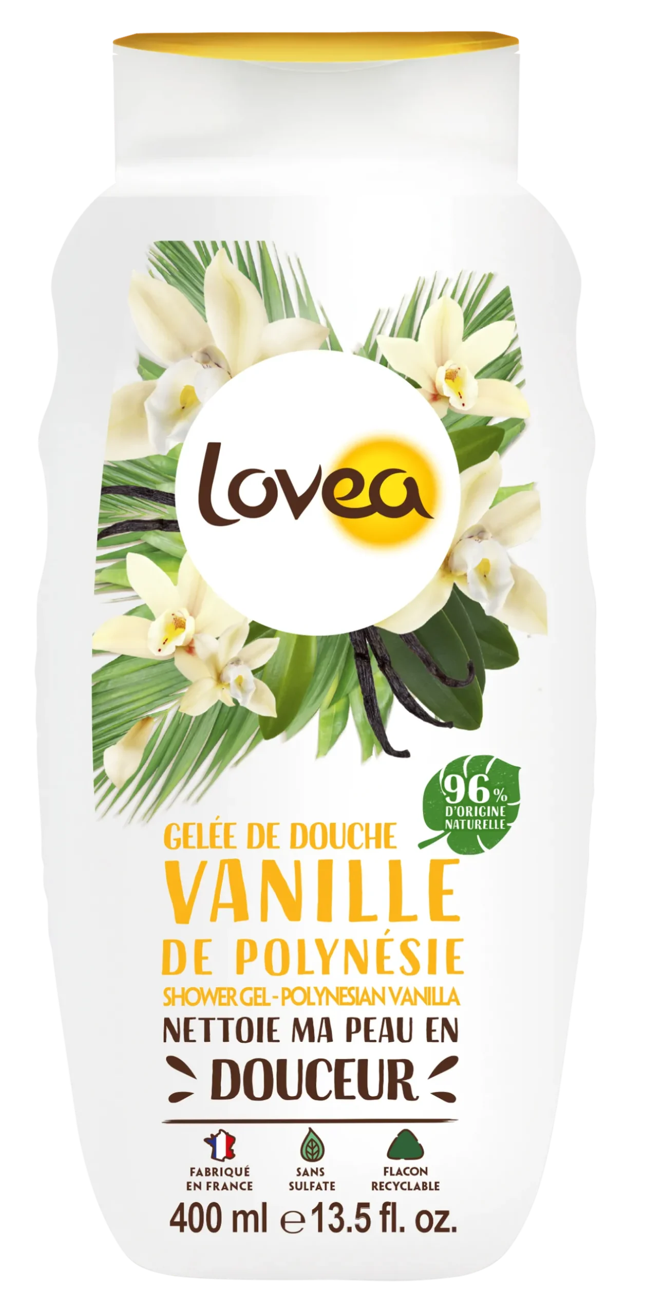 Gel de Duche Baunilha da Polinésia