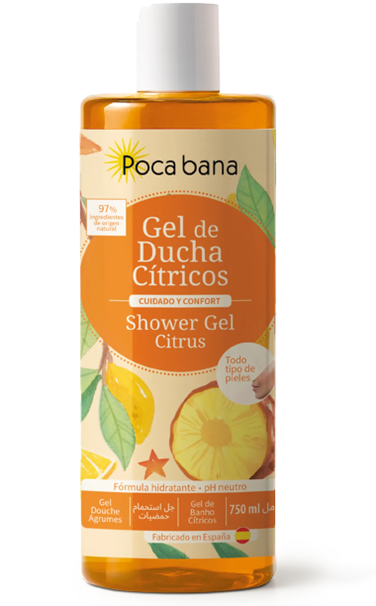 Gel de Duche Citrinos