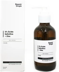 Gel de Limpeza Anti-Acne 1% Ácido Salicílico + Zinco