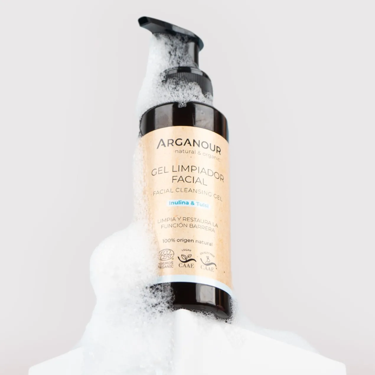 Gel de Limpeza Bio e Vegan para Rosto